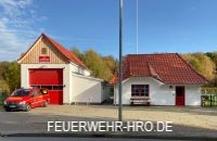 Gerätehaus von der Freiwilligen Feuerwehr Rostocker Heide